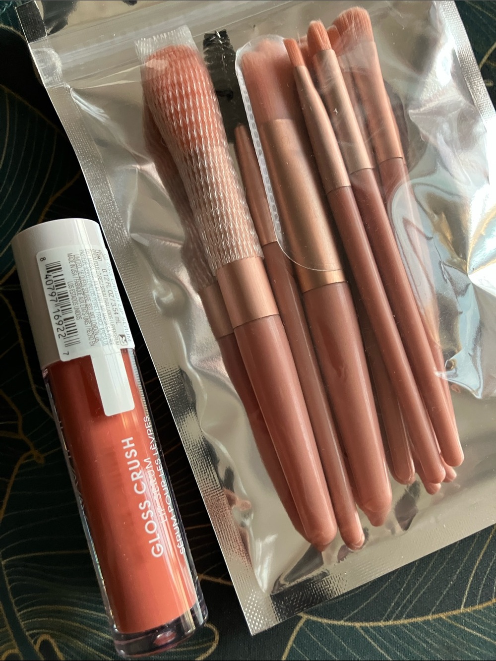 Lip Gloss and brush set